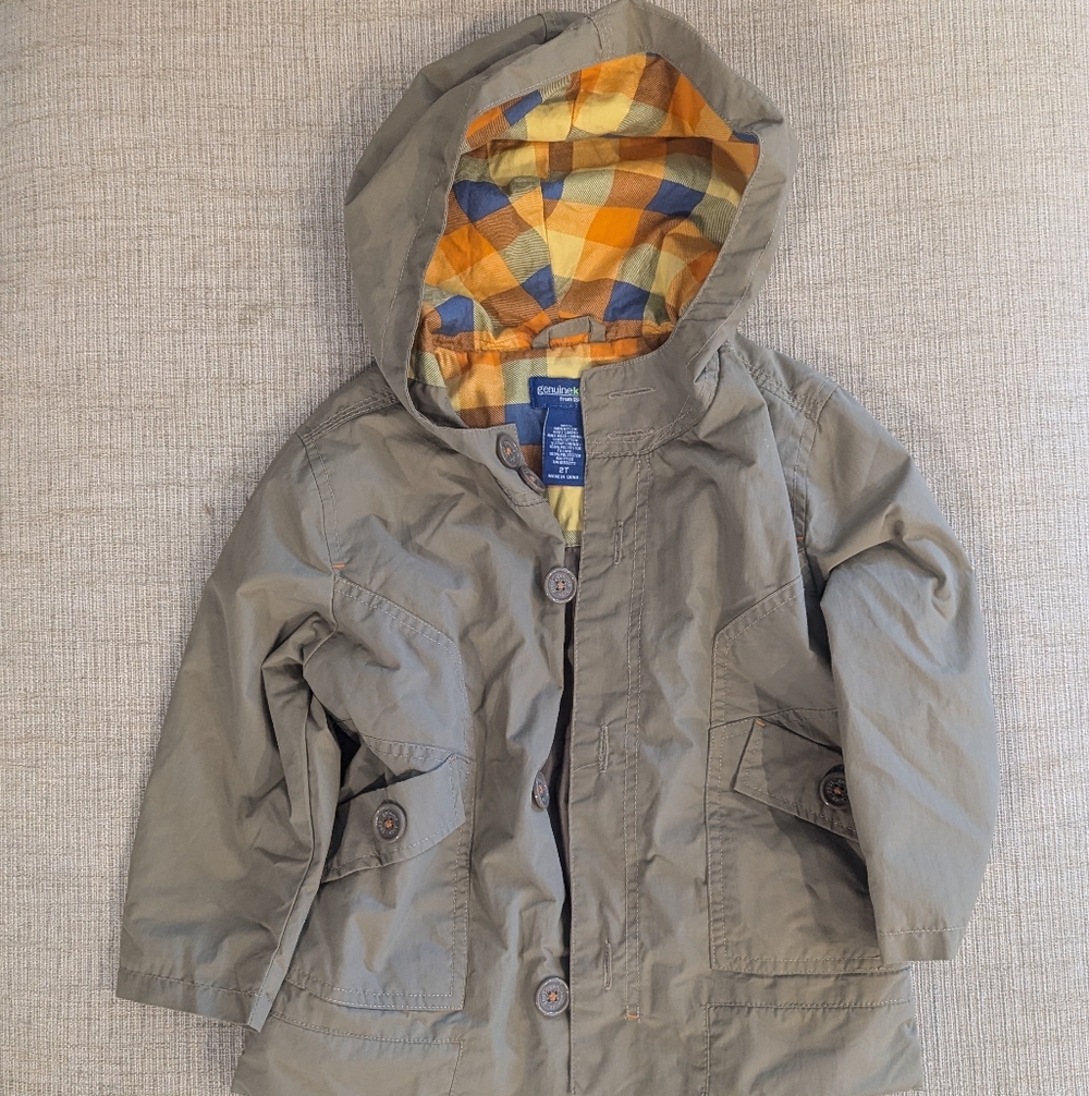 Toddler Boys Light Windbreaker Jacket